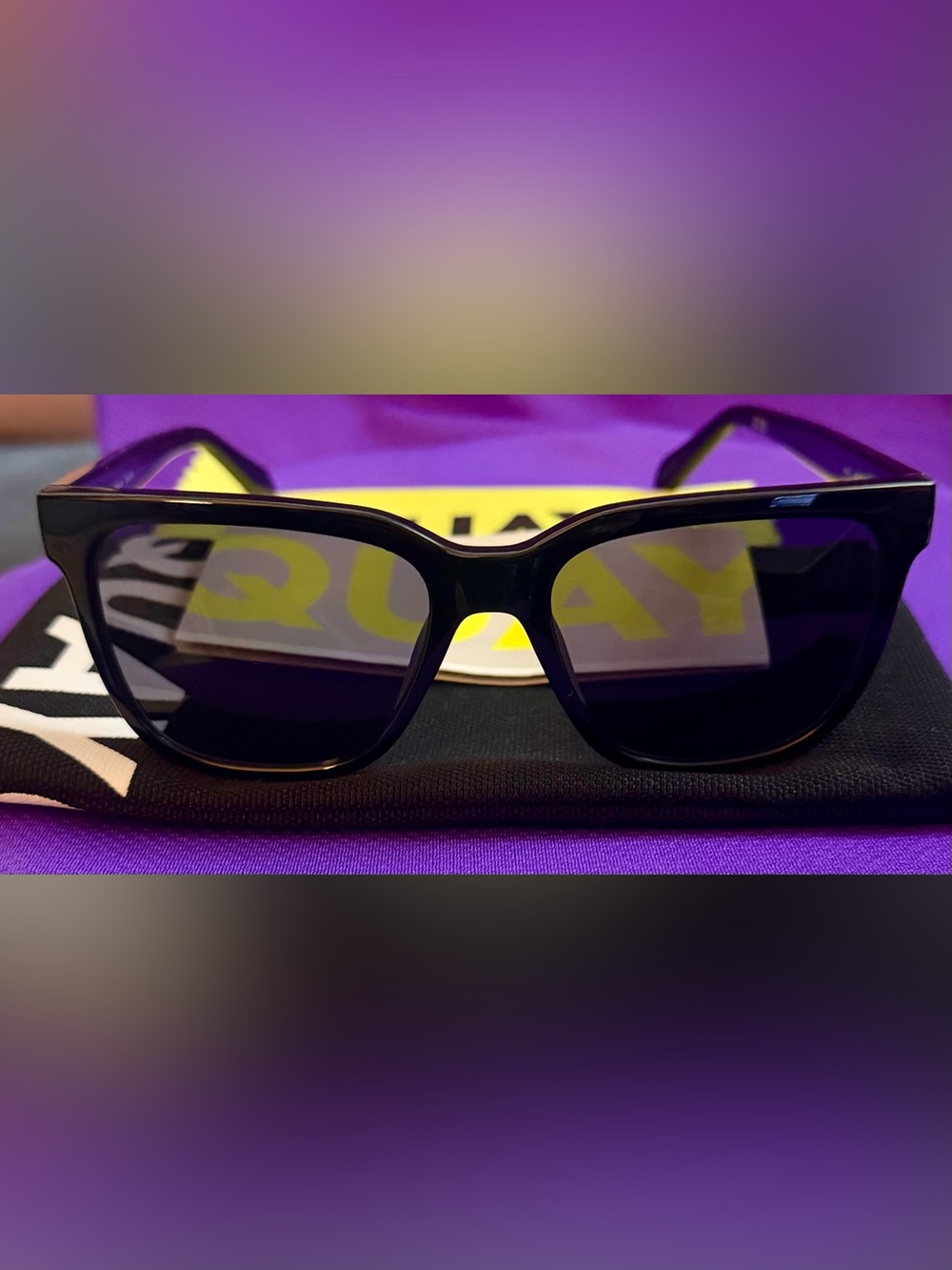 🕶️ Quay Australia Black Sunglasses